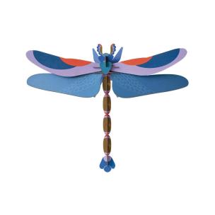 Opakowanie Model kartonowy 3D Wall Art - Blue Dragonfly