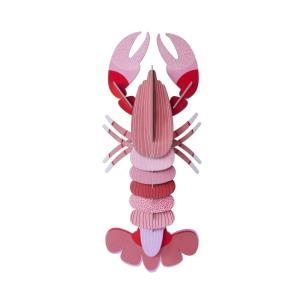 Opakowanie Model kartonowy 3D Wall Art - Deluxe Pink Lobster