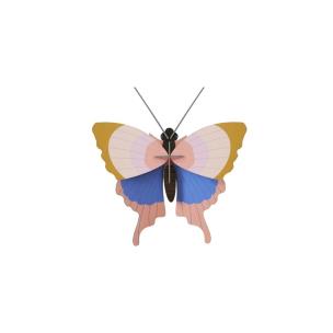 Opakowanie Model kartonowy 3D Wall Art - Gold Rim Butterfly