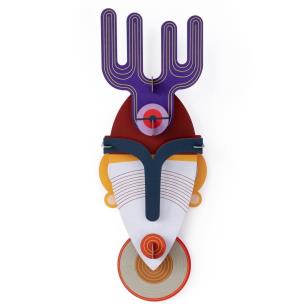 Opakowanie Model kartonowy 3D Wall Art - Masks. Mumbai