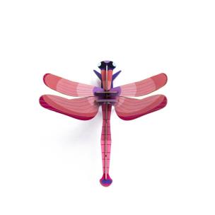 Opakowanie Model kartonowy 3D Wall Art - Ruby Dragonfly