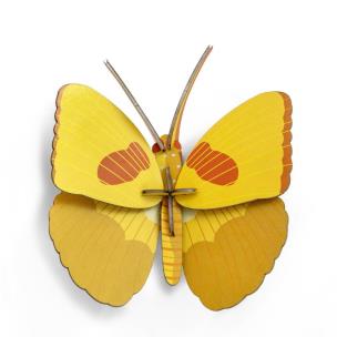 Opakowanie Model kartonowy 3D Wall Art - Yellow Butterfly