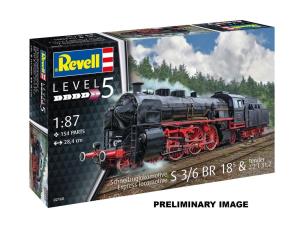 Model Set Express Loco S3/6 BR 18(5) with Tender. Wydawca: Revell. Multiszop.pl Opakowanie Model Set Express Loco S3/6 BR 18(5) with Tender