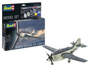 Model Set - Fairey Gannet AS.1/AS.4. Wydawca: Revell. Multiszop.pl Opakowanie Model Set - Fairey Gannet AS.1/AS.4