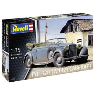 Model Set Typ 320 (W142) Cabriolet. Wydawca: Revell. Multiszop.pl Opakowanie Model Set Typ 320 (W142) Cabriolet