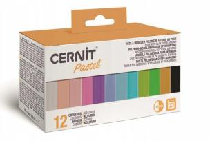 Opakowanie Modelina kolory pastelowe 12x25g