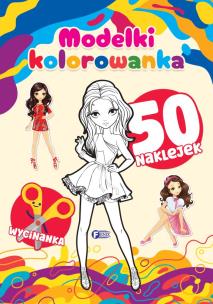 Okładka książki Modelki. Kolorowanka