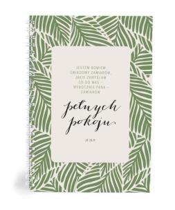 Opakowanie Mój dziennik - Jestem bowiem - liście