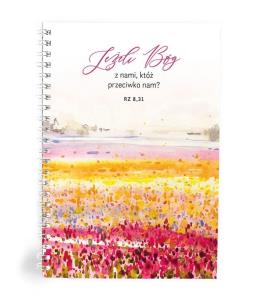 Opakowanie Mój dziennik - Jeżeli Bóg z nami - łąka