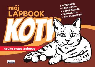 Okładka książki Mój lapbook. Koty. Nauka przez zabawę