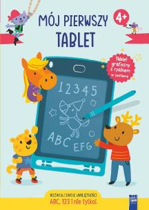 Mój pierwszy tablet. ABC, 123 i nie tylko. Autor:   Praca zbiorowa. Multiszop.pl Okładka książki Mój pierwszy tablet. ABC, 123 i nie tylko