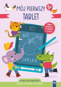 Mój pierwszy tablet. Pisanie, liczenie i nie tylko. Autor:   Praca zbiorowa. Multiszop.pl Okładka książki Mój pierwszy tablet. Pisanie, liczenie i nie tylko