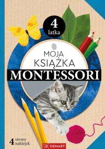 Okładka książki Moja książka Montessori 4-latka