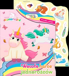 Okładka książki Moje jednorożce. Przyjaciele z bajki. Wesołe harce jednorożców