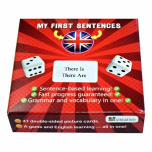 Moje pierwsze zdania po angielsku (THERE IS / THERE ARE). Autor: Dwornik Paweł. Multiszop.pl Okładka książki Moje pierwsze zdania po angielsku (THERE IS / THERE ARE)