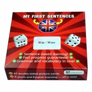 Moje pierwsze zdania po angielsku (WAS / WERE). Autor: Dwornik Paweł. Multiszop.pl Okładka książki Moje pierwsze zdania po angielsku (WAS / WERE)