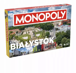 Monopoly Białystok. Wydawca: Winning Moves. Multiszop.pl Opakowanie Monopoly Białystok