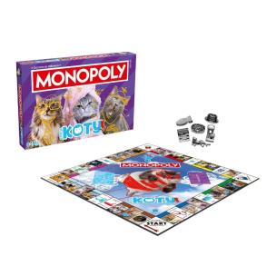 Monopoly Koty 2025. Wydawca: Winning Moves. Multiszop.pl Opakowanie Monopoly Koty 2025