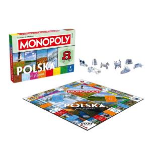 Monopoly Polska Jest Piękna 2025. Wydawca: Winning Moves. Multiszop.pl Opakowanie Monopoly Polska Jest Piękna 2025