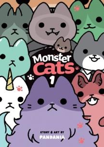 Okładka książki Monster Cats Vol. 1 wer. angielska