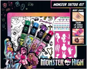 Opakowanie Monster High. Zestaw tatuaży