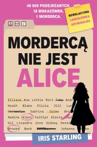 Okładka książki Mordercą nie jest Alice