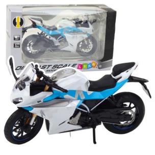 Opakowanie Motocykl metalowy ze światłem i dźwiękiem 1:12