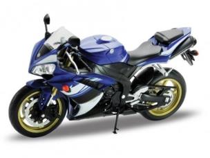 Opakowanie Motocykl Yamaha YZF-R1 granatowy 1:10 WELLY