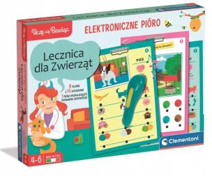 Opakowanie Mówiące Pióro 500 pytań lecznica dla zwierząt