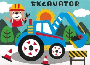 Opakowanie Mozaika piankowa pojazdy 8szt