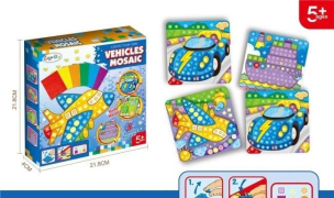 Mozaika pojazdy. Wydawca: Merkpol. Multiszop.pl Opakowanie Mozaika pojazdy