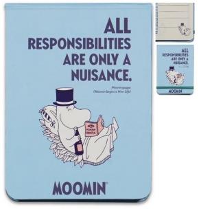 Muminki Notes lista zadań twardy Tata Muminka. Wydawca: Half Moon Bay. Multiszop.pl Opakowanie Muminki Notes lista zadań twardy Tata Muminka