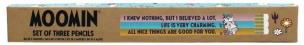 Muminki Ołówki 3szt. Wydawca: Half Moon Bay. Multiszop.pl Opakowanie Muminki Ołówki 3szt