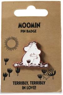 Muminki Przypinka metalowa Miłość. Wydawca: Half Moon Bay. Multiszop.pl Opakowanie Muminki Przypinka metalowa Miłość