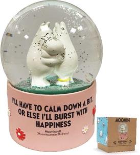 Muminki Śnieżna kula Miłość 65mm. Wydawca: Half Moon Bay. Multiszop.pl Opakowanie Muminki Śnieżna kula Miłość 65mm