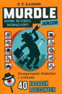 Okładka książki Murdle Junior. Gotowi, do startu, rozwiązujemy!