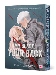 Okładka książki My Blade, Your Back. Dark Forces (ilustrowane brzegi)