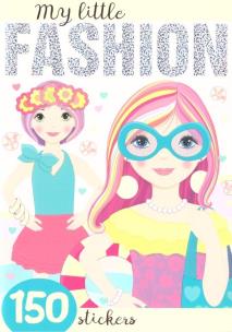 Okładka książki My little Fashion z naklejkami