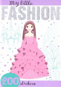 Okładka książki My little Fashion z naklejkami
