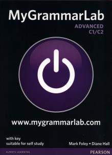 Okładka książki MyGrammarLab Advanced. Student's Book plus MyLab for self study