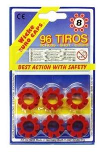 Opakowanie Naboje do bębenka 8-strzałowe 96szt