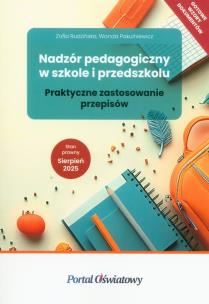 Okładka książki Nadzór pedagogiczny w szkole i przedszkolu