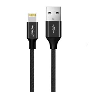 Okładka książki NAFUMI KABEL USB LIGHTNING 3000MAH QUICK CHARGER QC 3.0 2 METRY NFM-A2000