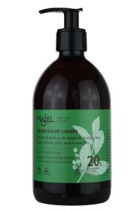 Zdjęcie produktu NAJEL Mydło z Aleppo oliwkowo-laurowe w płynie 20% 500ml