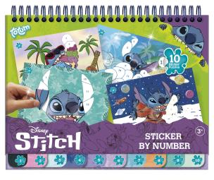 Naklejanie po numerach Disney Stitch. Wydawca: Grafix. Multiszop.pl Opakowanie Naklejanie po numerach Disney Stitch
