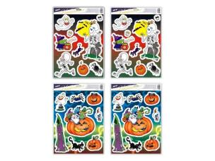 Opakowanie Naklejka Halloween 30x42cm MIX