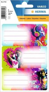 Opakowanie Naklejka szkolna Music