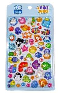 Opakowanie Naklejki 3D Crystal Rybki