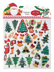 Opakowanie Naklejki 3D papier na filcu 40szt