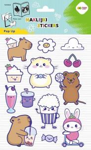 Opakowanie Naklejki 3D Pop Up Kapibara 146x240 HAPPY COLOR